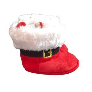 Koala Kids - Baby Size 0-6 months - Red Santa - Boots